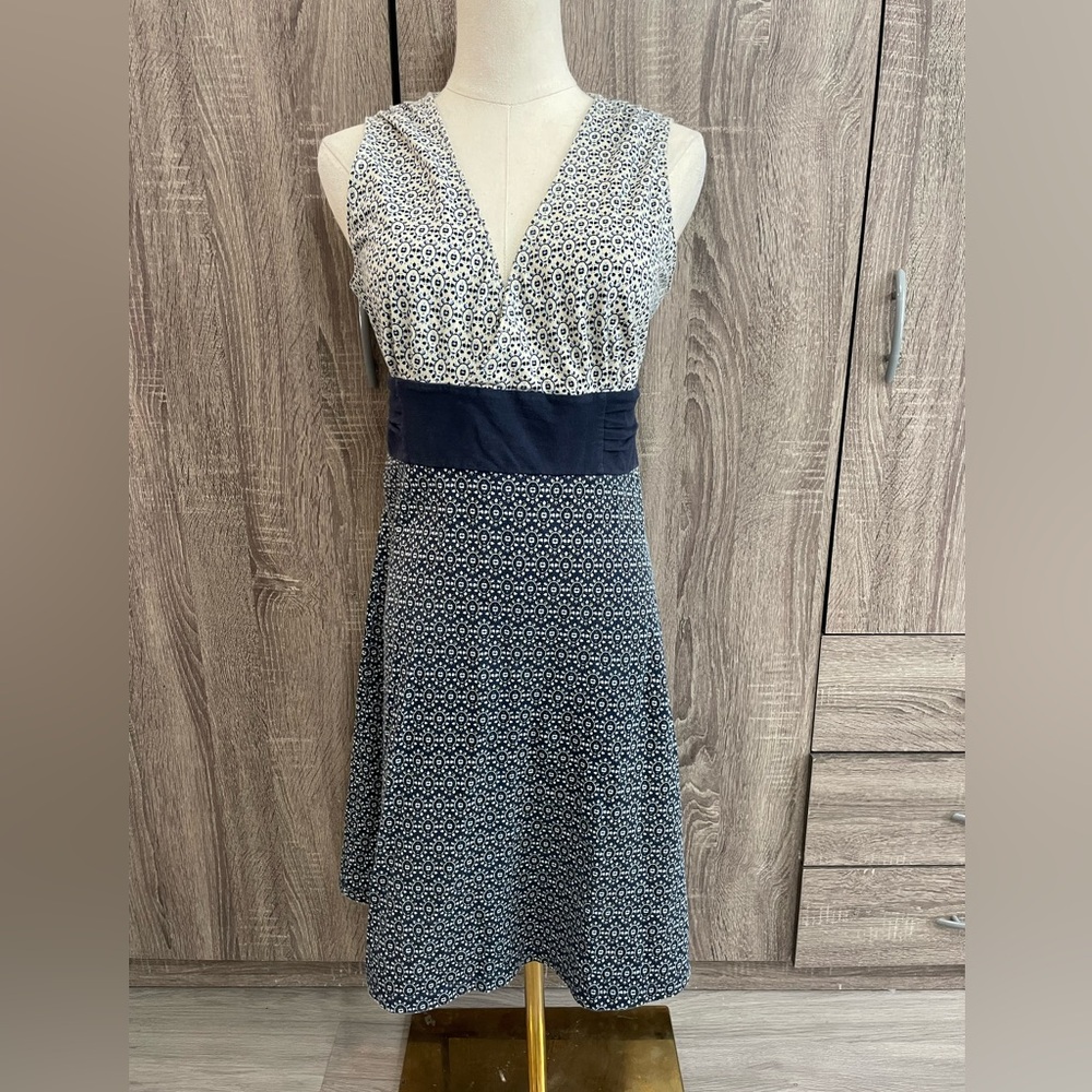 PATAGONIA Blue Printed “Margot” Dress. Size M